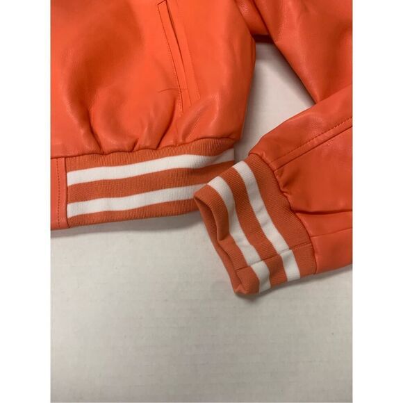 Daisy Vegan Leather Varsity Jacket - Picture 3 of 9